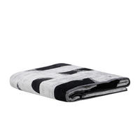 STRANDTUCH FLORASHADOW Schwarz 95/180 cm  - Schwarz, Basics, Textil (95/180cm) - Diesel