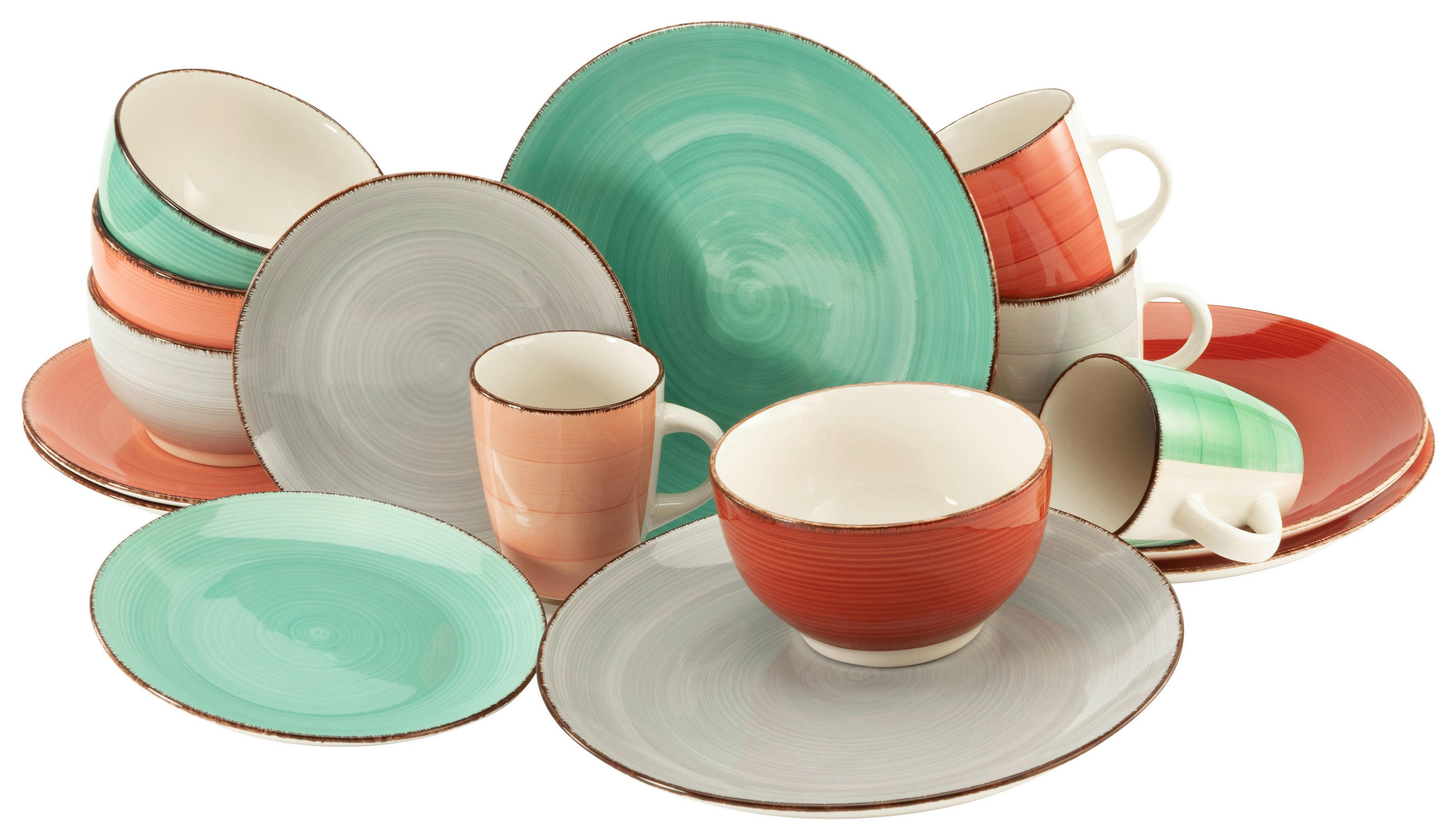 Creatable KOMBINOVANÝ SERVIS, 16-dielne, pórovina