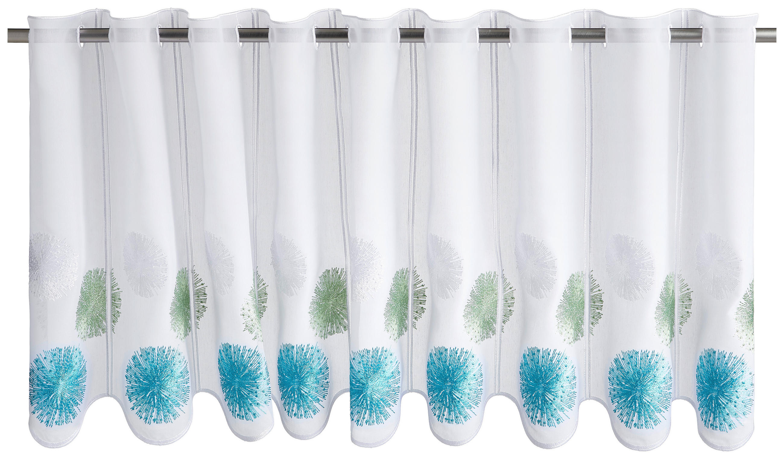 KURZGARDINE   140/45 cm   - Grün, Basics, Textil (140/45cm) - Esposa