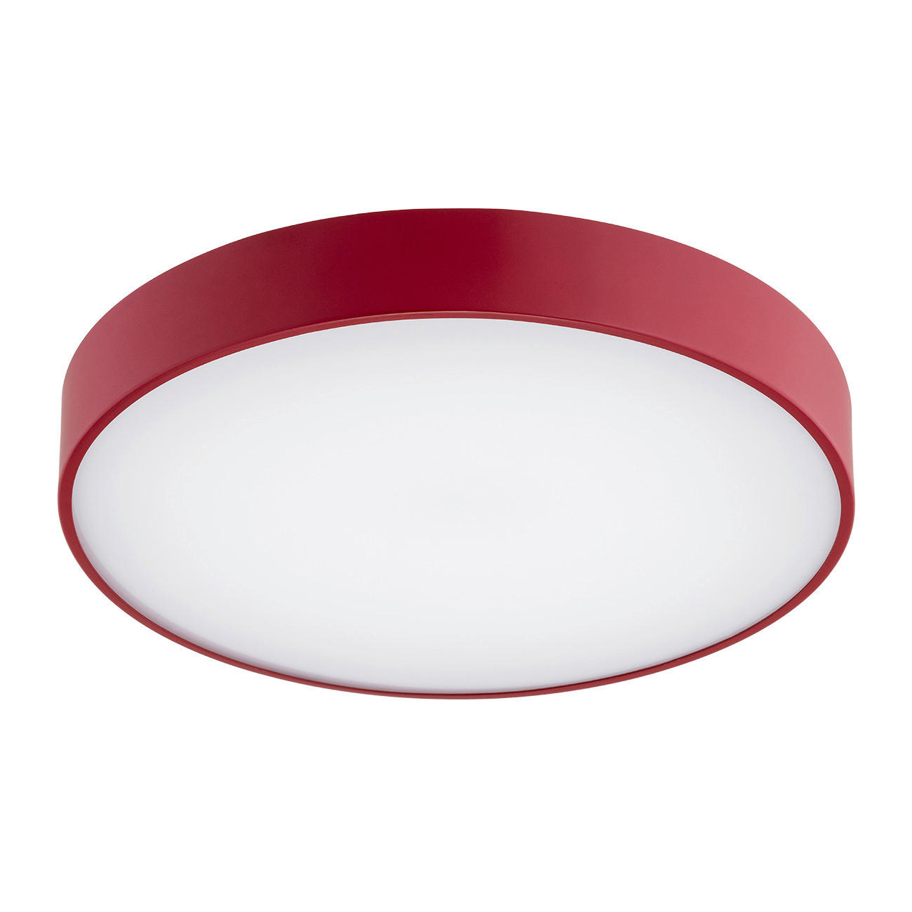LED-DECKENLEUCHTE 34/34/5 cm   - Transparent, KONVENTIONELL, Kunststoff/Metall (34/34/5cm)