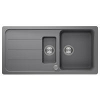 SPÜLE AUSTIN100X501,5BG  - Grau, Design, Stein (100/20/50cm) - Respekta