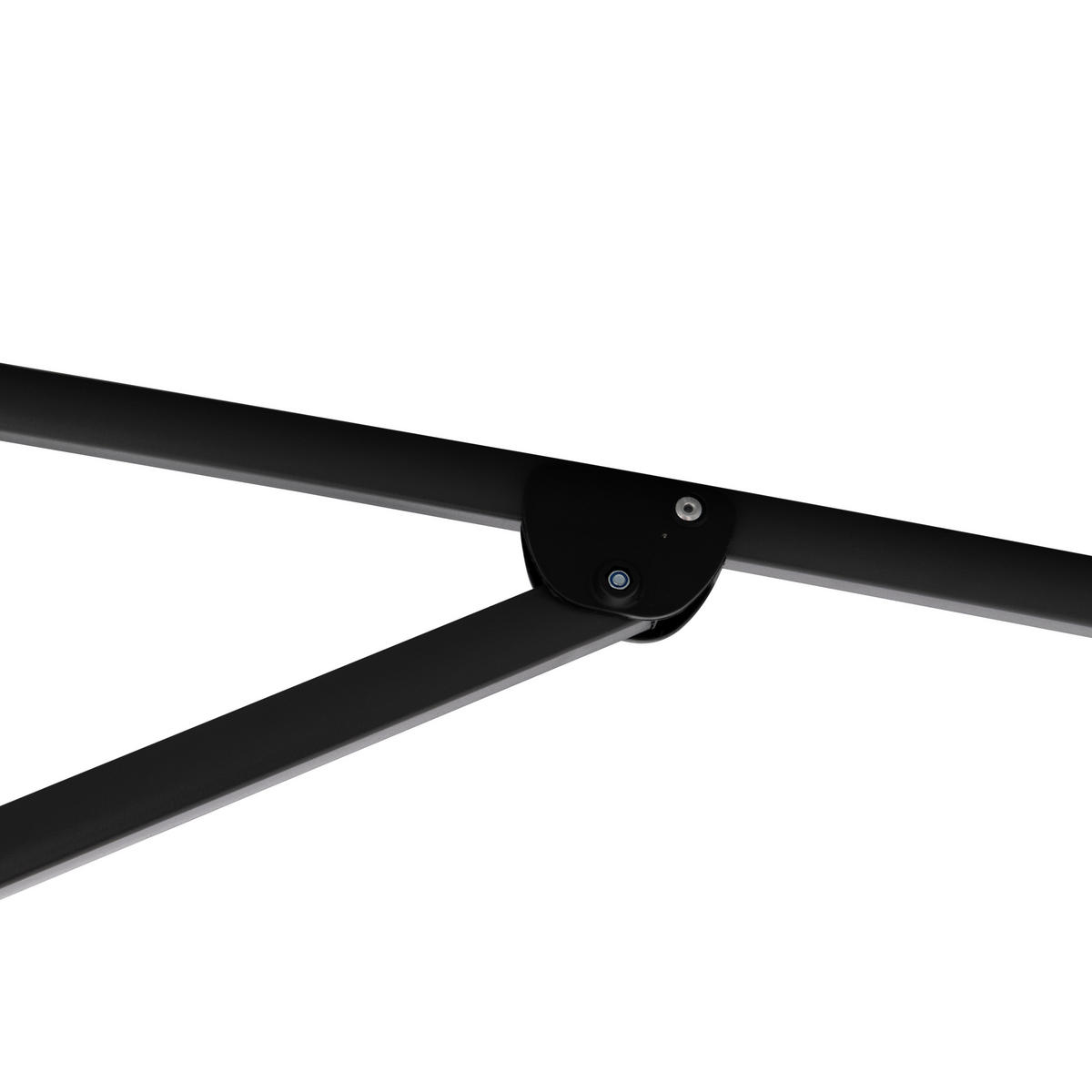 AMPELSCHIRM Hellgrau  - Hellgrau/Schwarz, Basics, Textil/Metall (310/210cm) - Doppler