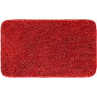 BADTEPPICH Melange Rot 60/100 cm  - Rot, Basics, Kunststoff/Textil (60/100cm) - Grund