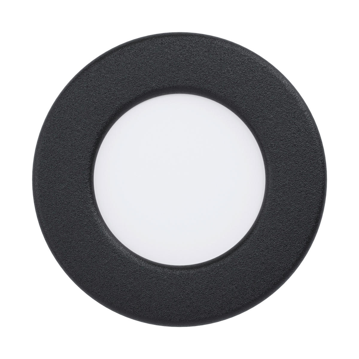 BODOVÉ LED SVÍTIDLO, 8,6 cm - bílá/černá, Basics, kov/plast (8,6cm) - Xora