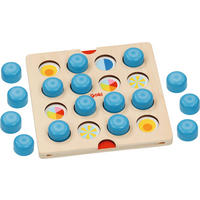 IGRA MEMORIJE - višebojna/plava, Osnovno, papir/karton (15,5/15,5cm) - Goki