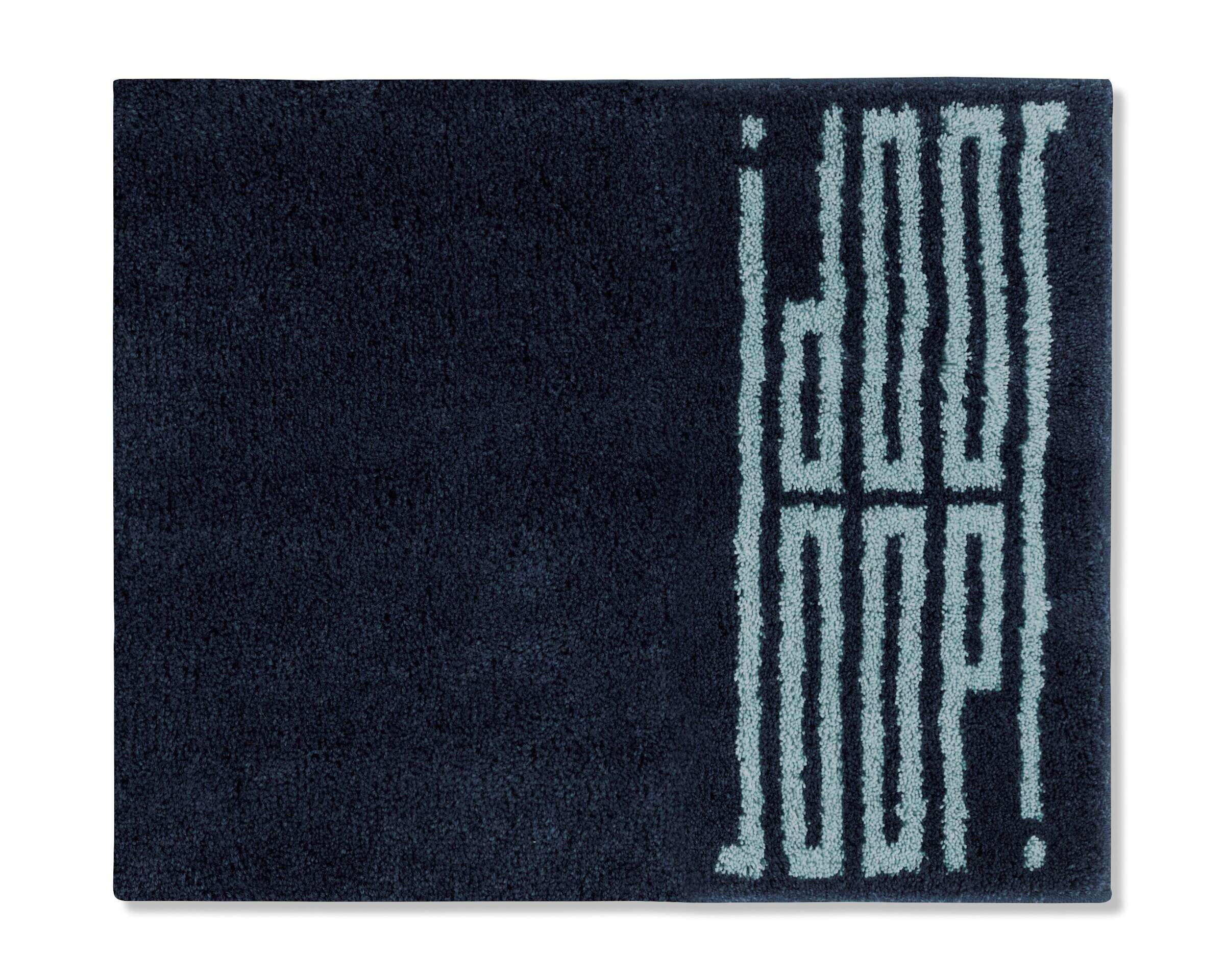 BADTEPPICH Bars Blau 60/50 cm  - Blau, Basics, Naturmaterialien/Textil (60/50cm) - Joop!