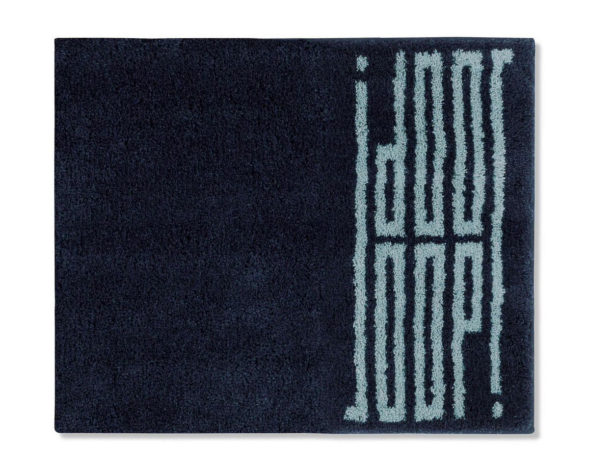 BADTEPPICH Bars Blau 60/50 cm  - Blau, Basics, Naturmaterialien/Textil (60/50cm) - Joop!