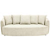 SCHLAFSOFA in Chenille Greige  - Greige/Schwarz, KONVENTIONELL, Kunststoff/Textil (238/74/107cm) - Carryhome