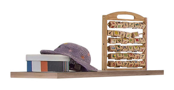 WANDBOARD Eiche San Remo - Eiche San Remo, KONVENTIONELL, Holzwerkstoff (78/3/25cm) - Carryhome