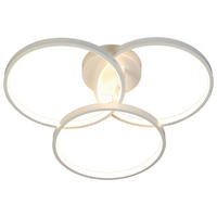 LED-DECKENLEUCHTE 12 W  70/12 cm    - Weiss, Trend, Kunststoff/Metall (70/12cm) - Novel