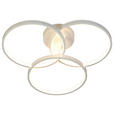 LED-DECKENLEUCHTE 70/12 cm  - Weiß, Trend, Kunststoff/Metall (70/12cm) - Novel