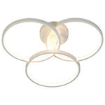 LED-DECKENLEUCHTE 70/12 cm  - Weiß, Trend, Kunststoff/Metall (70/12cm) - Novel