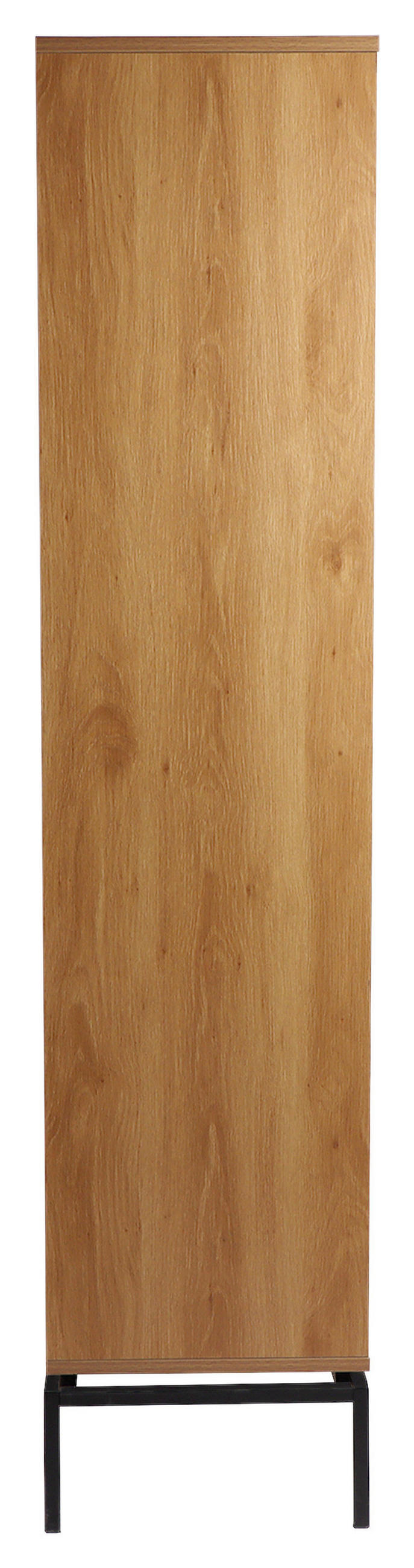 ESKÜVŐI SZEKRÉNY 110/180/40 cm  - natúr/fekete, Design, faalapú anyag (110/180/40cm) - Xora