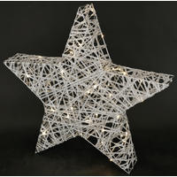 DEKOSTERN  - Silberfarben, Basics, Metall (45/45cm)