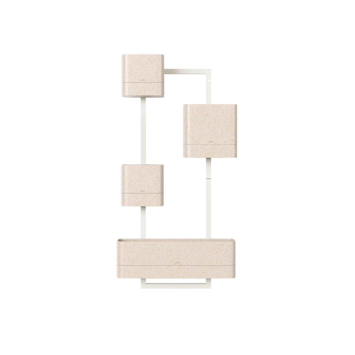 PFLANZENTOPF   - Multicolor, Basics, Naturmaterialien/Kunststoff (36/18/72cm) - Umbra