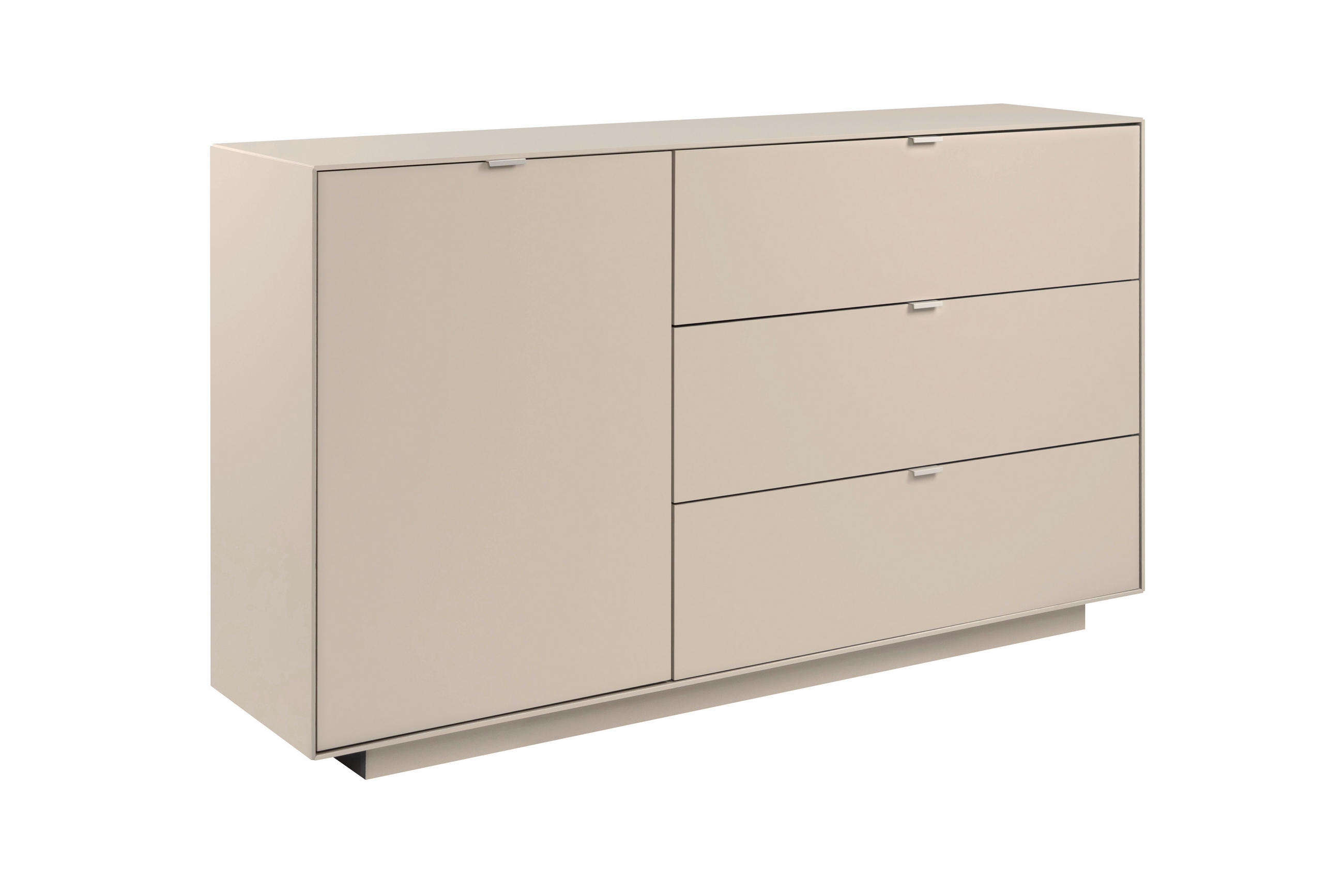 SIDEBOARD  in 160/90/37,5 cm  - Sandfarben, Design, Holzwerkstoff/Kunststoff (160/90/37,5cm) - MID.YOU