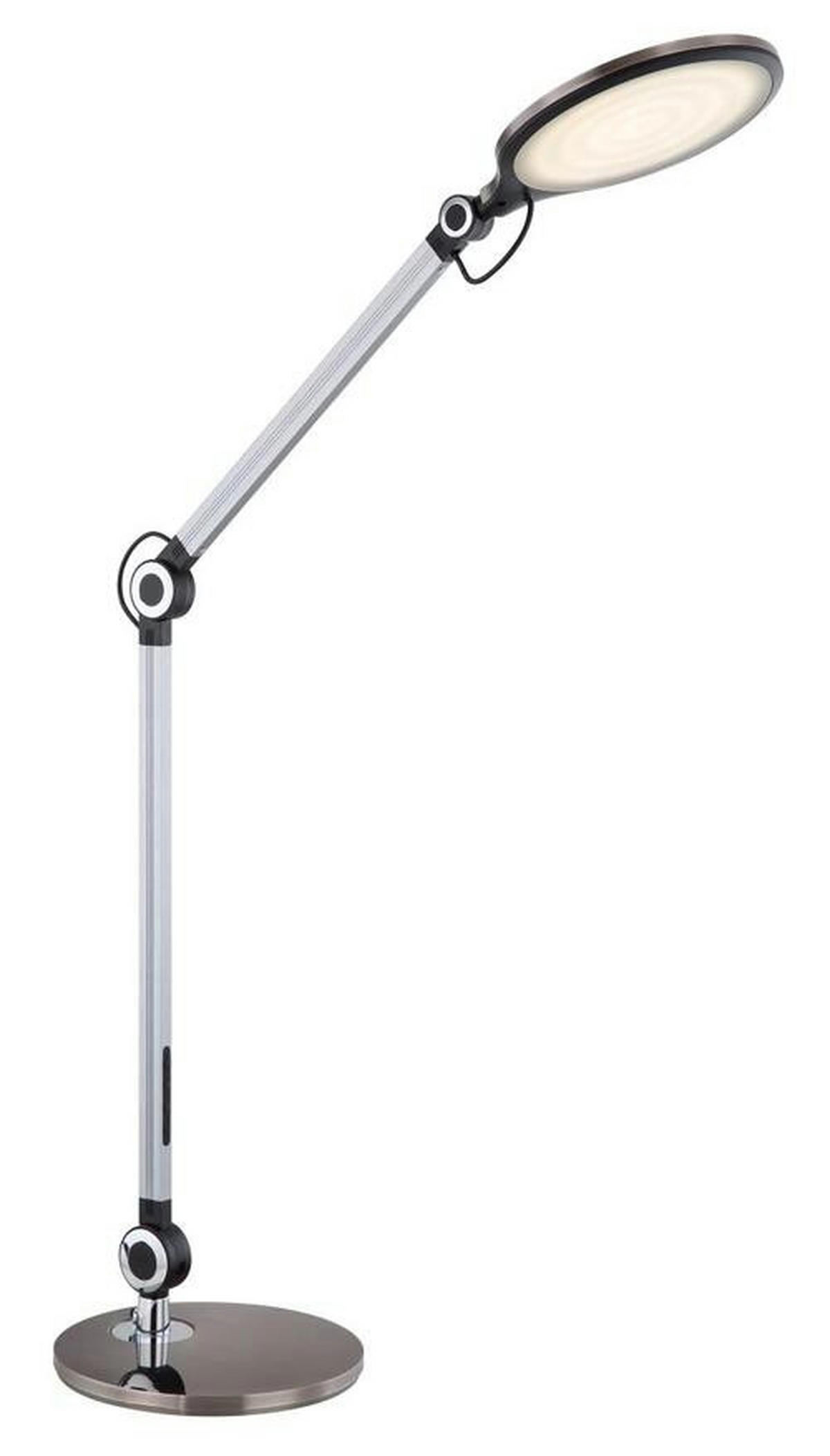 LED-SCHREIBTISCHLEUCHTE - Schwarz, Design, Kunststoff/Metall (55,7/20/103,5cm) - Globo