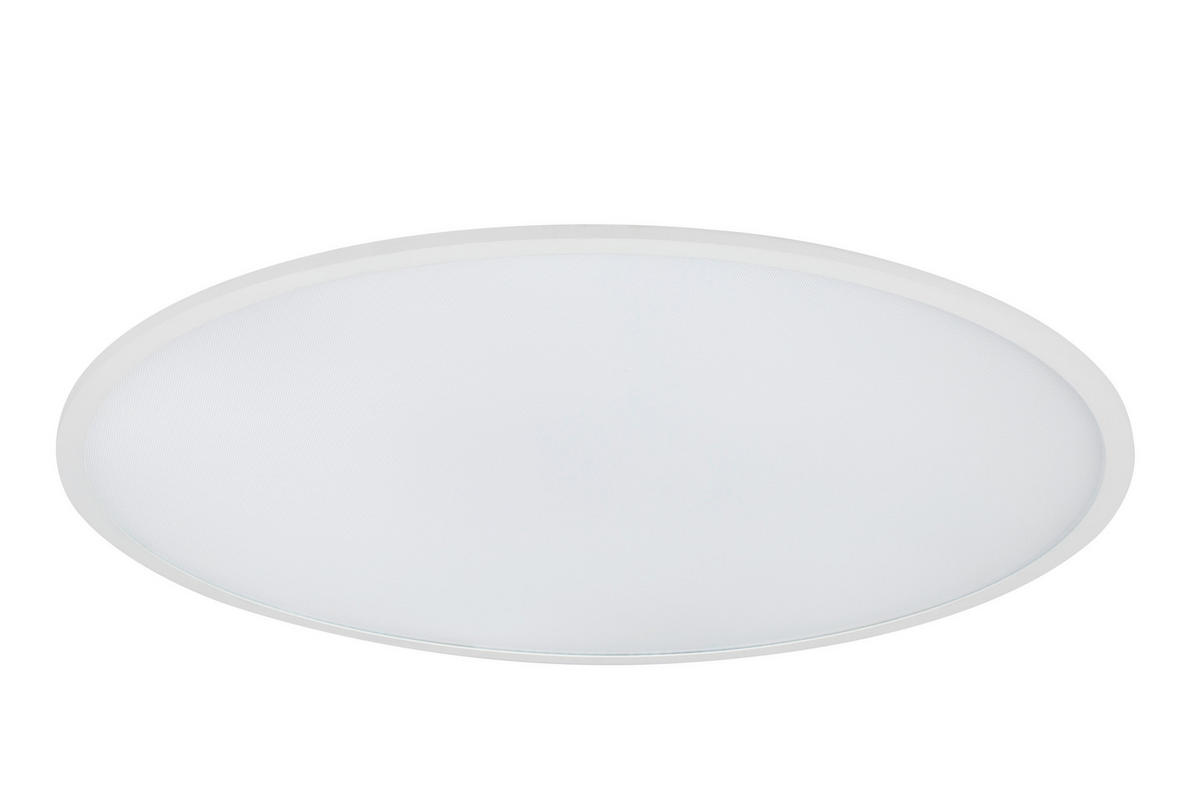LED-DECKENLEUCHTE Meissa 80/5,2 cm  - Weiß, Basics, Kunststoff/Metall (80/5,2cm) - Novel