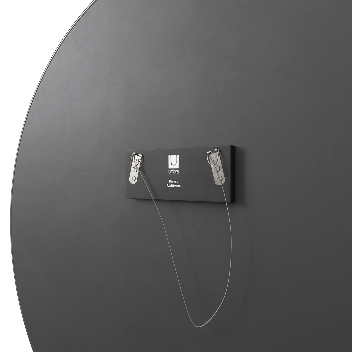 WANDSPIEGEL  - Titanfarben/Goldfarben, Basics, Glas/Metall (86cm) - Umbra