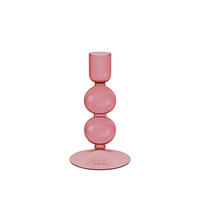 KERZENHALTER - Altrosa, KONVENTIONELL, Glas (7,5/7,5/13,5cm) - like.Villeroy & Boch