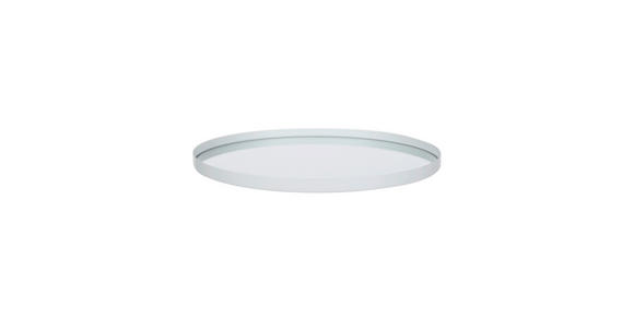 SERVIERTABLETT    24 cm  - Creme, Basics, Glas/Metall (24cm) - Ambia Home