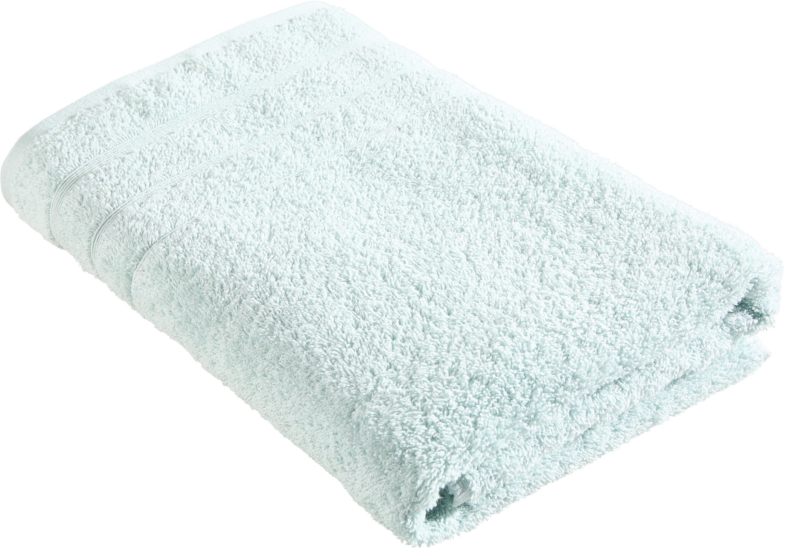 DUSCHTUCH MAKI 70/140 cm  - Pastellblau, Basics, Textil (70/140cm) - Bio:Vio