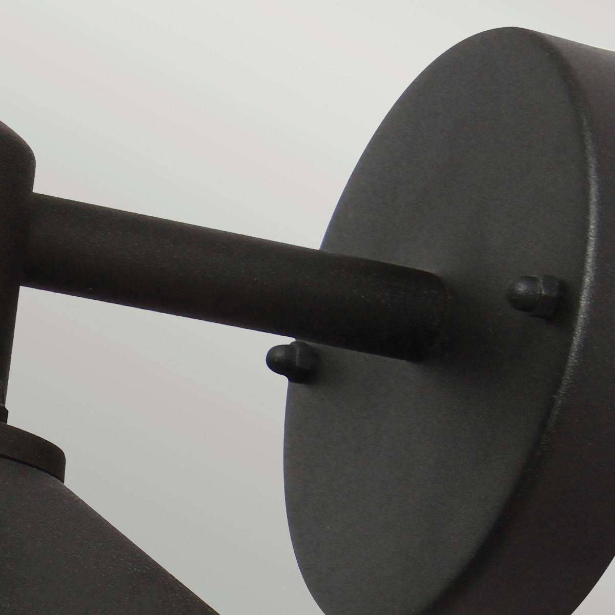 AUSSENWANDLEUCHTE - Schwarz, Konventionell, Glas/Metall (22/23,6cm) - Elstead Lighting