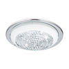 TAKLAMPA Acolla 3,6 W 29/8,5 cm  - vit/kromfärg, Design, metall/glas (29/8,5cm) - Eglo