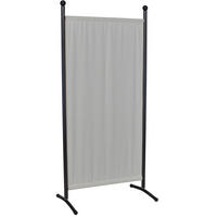 SICHTSCHUTZ - Beige/Grau, Basics, Textil/Metall (82/178/51cm) - Boxxx