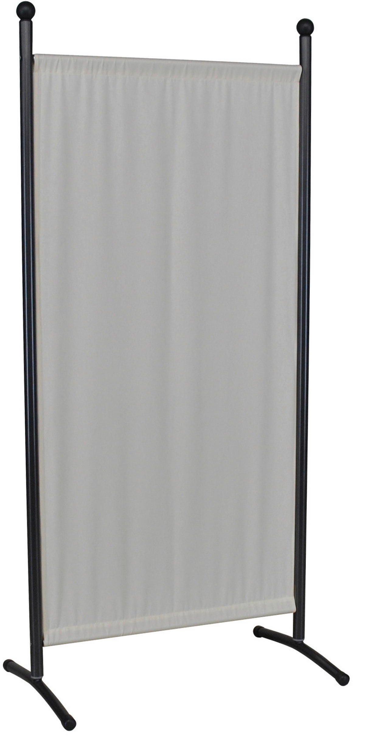 SICHTSCHUTZ - Beige/Grau, Basics, Textil/Metall (82/178/51cm) - Boxxx