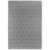 OUTDOORTEPPICH 90/150 cm Ibiza Schwarz, Weiß  - Schwarz/Weiß, Trend, Textil (90/150cm) - Boxxx