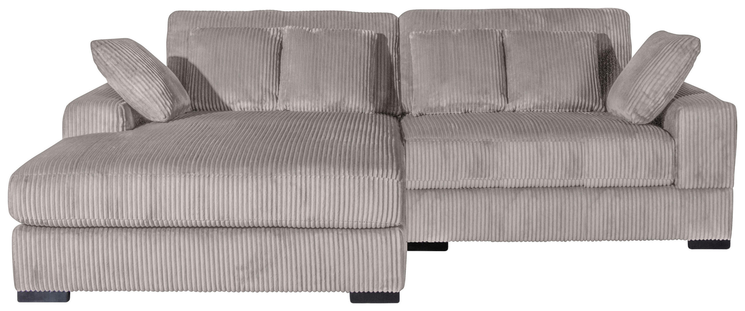 HÖRNSOFFA i vävt tyg cremefärgad  - svart/cremefärgad, Design, textil/plast (175/275cm) - Livetastic