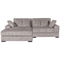 HÖRNSOFFA i vävt tyg cremefärgad  - svart/cremefärgad, Design, textil/plast (175/275cm) - Livetastic