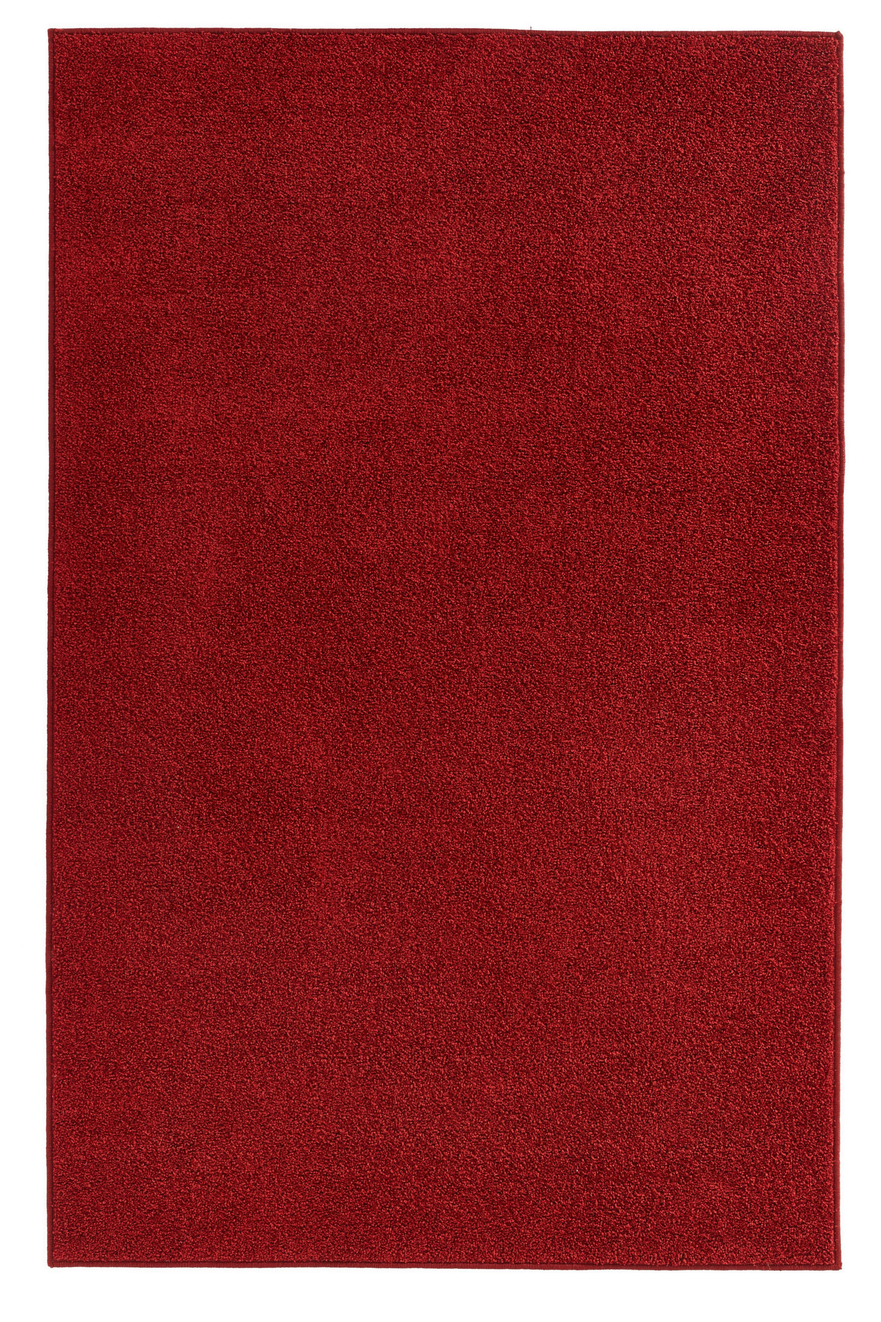 WEBTEPPICH 200/300/300 cm Pure Rot  - Rot, Basics, Kunststoff (200/300/300cm)