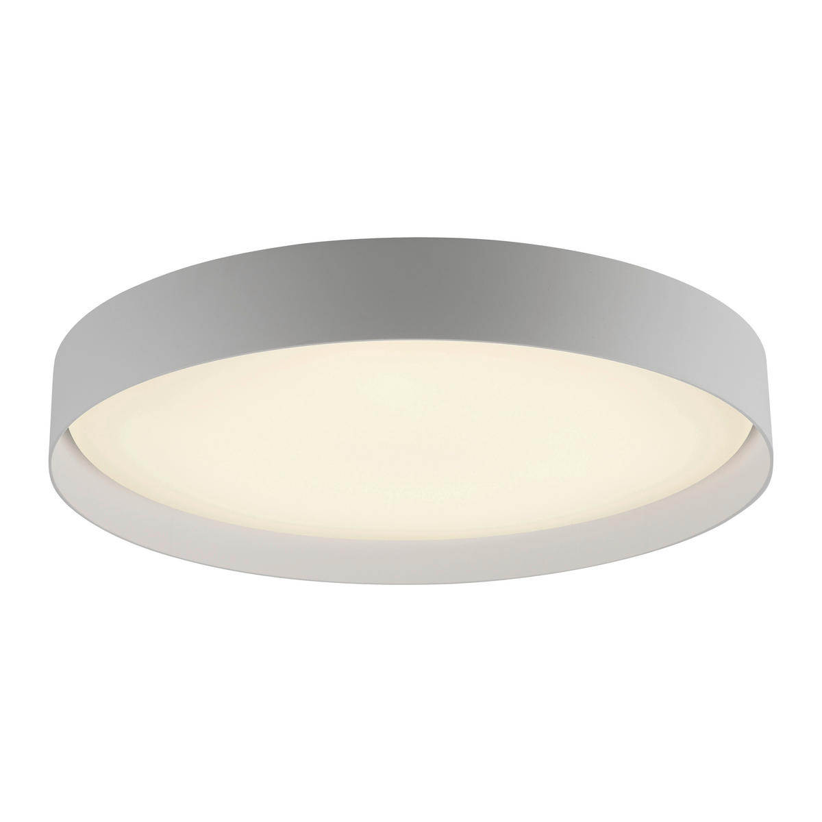 LED-DECKENLEUCHTE SW TAVOLI 49/49/7,3 cm   - Weiß, KONVENTIONELL, Kunststoff/Metall (49/49/7,3cm) - Schöner Wohnen