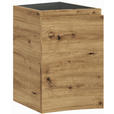 BADEZIMMER 4-teilig  in 105 cm  - Eiche Artisan/Weiß, Natur, Holzwerkstoff/Stein (105cm) - Voleo
