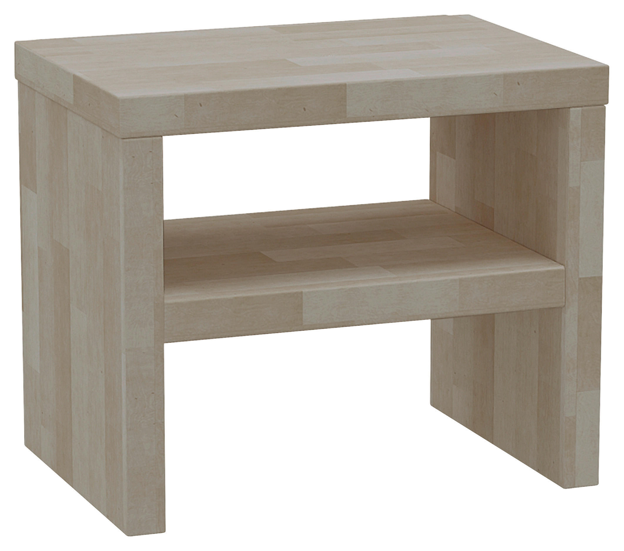 NOČNÍ STOLEK, buk, 50/45/35 cm - Basics, dřevo (50/45/35cm) - Linea Natura