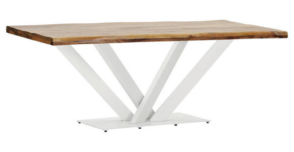 TISCHPLATTE      - Naturfarben, Design, Holz (200/100/5cm) - Landscape