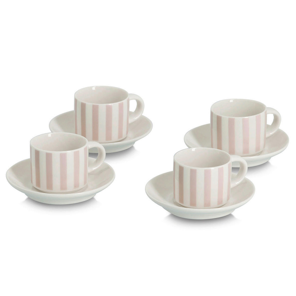 TASSENSET 12-teilig  - Weiß, Basics, Keramik (26/12,5/7cm) - Zeller Present
