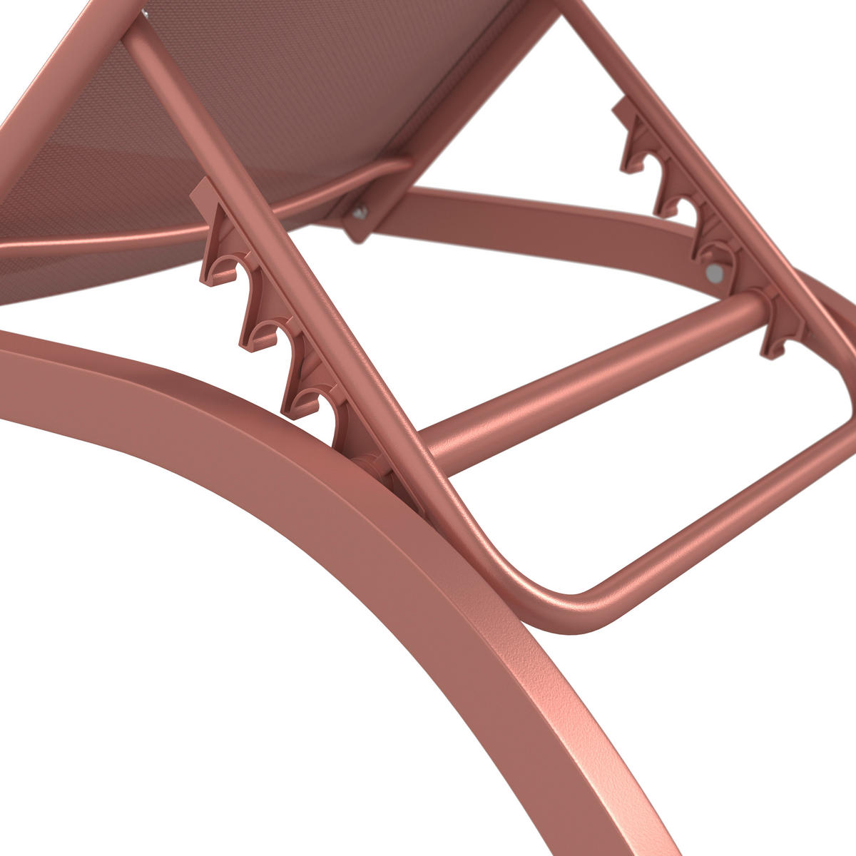 SONNENLIEGE 198/34/87/62 cm  - Orange, MODERN, Textil/Metall (198/34/87/62cm) - Ambia Garden