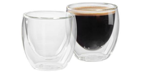 ESPRESSOGLAS  - Klar, Design, Glas (6/6cm) - Novel