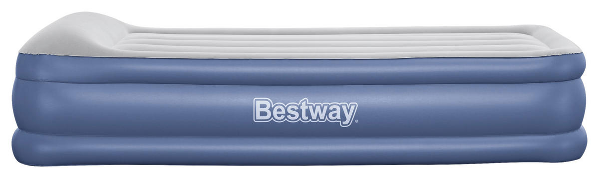 LUFTBETT TRITECH AIR 67628 Hellgrau, Dunkelblau  - Hellgrau/Dunkelblau, KONVENTIONELL, Kunststoff (191/97/46cm) - Bestway