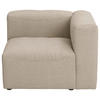 SOFAELEMENT Flachgewebe Creme  - Creme, Design, Kunststoff/Textil (100/73/100cm) - Max Winzer
