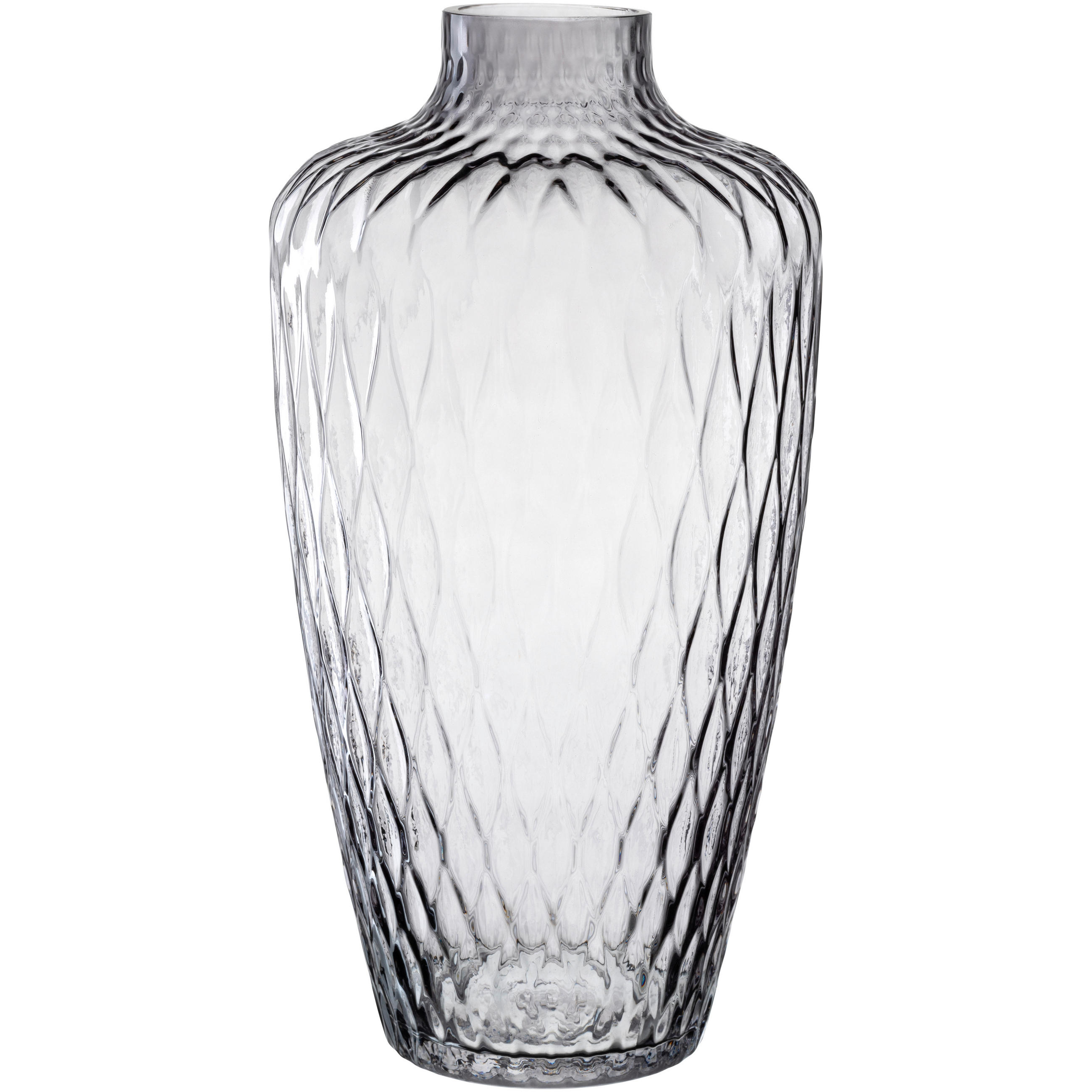 VASE GULIA  - Grau, Basics, Glas (20/38/20cm) - Leonardo
