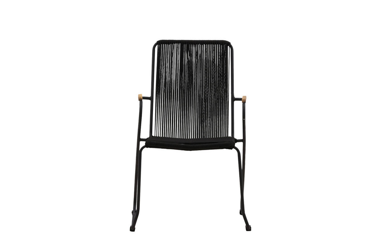 TRÄDGÅRDSSTOL i metall svart  - svart, Klassisk, metall (55/82/51cm) - Gardenson