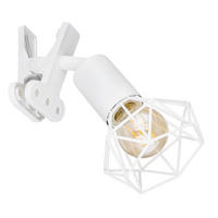 KLEMMLEUCHTE - Weiss, Basics, Kunststoff/Metall (13/9,2/18,8cm) - Globo