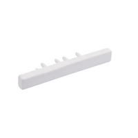 KONCOVKA - biela, Basics, kov (5,5/1/0,7cm) - Homeware