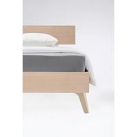 SPANNBETTTUCH Flausch Jersey Jersey  - Grau, Basics, Textil (100/200cm) - Fleuresse