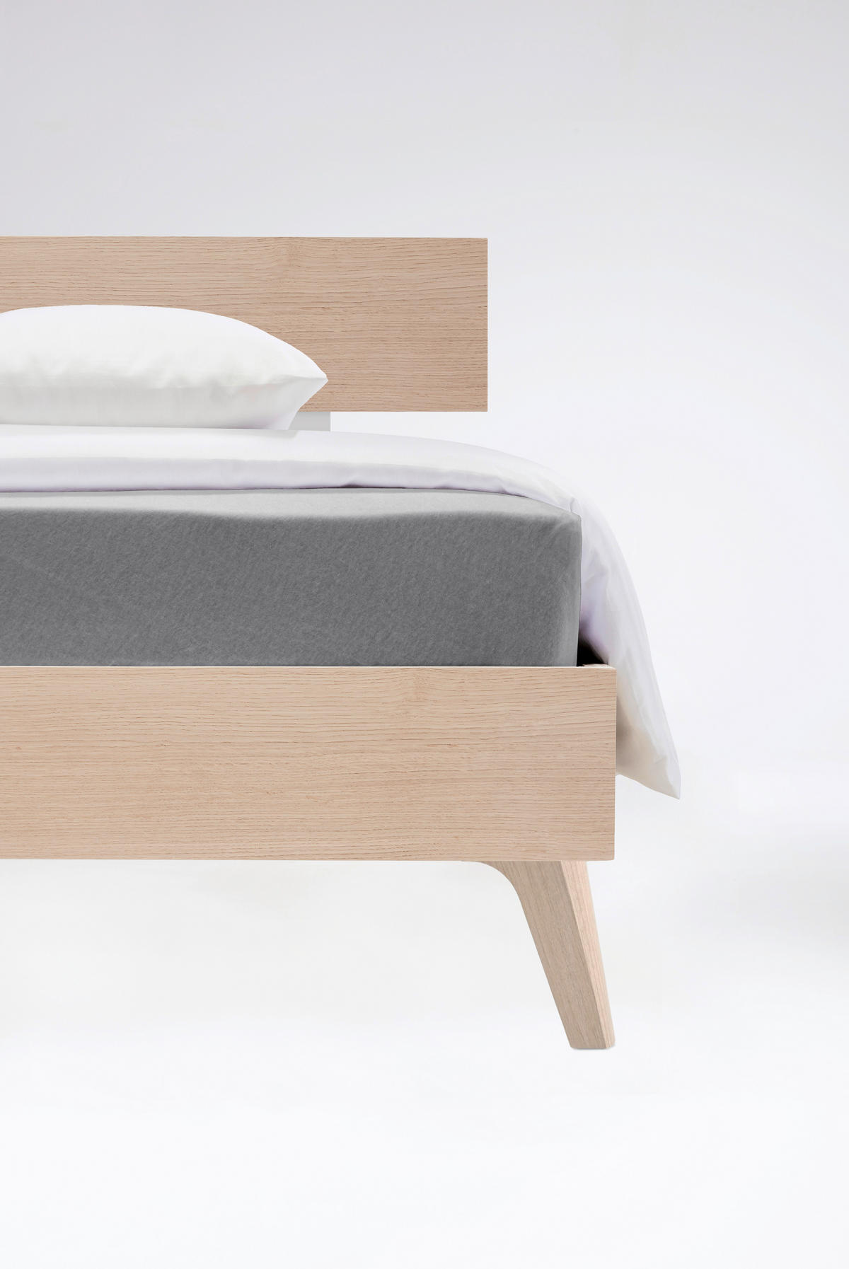 SPANNBETTTUCH Flausch Jersey Jersey  - Grau, Basics, Textil (100/200cm) - Fleuresse