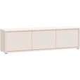 LOWBOARD  in 154,2/42,5/34,9 cm  - Sandfarben/Grau, MODERN, Holzwerkstoff/Kunststoff (154,2/42,5/34,9cm) - Carryhome